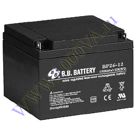 BB Battery BP26-12
