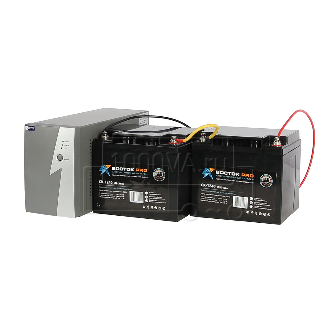ELTENA Intelligent 1000LT2 + 2 АКБ Восток СК-1240