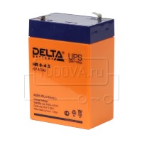 Аккумулятор DELTA HR 6-4.5 для фонаря 6 В 4,5 Ач
