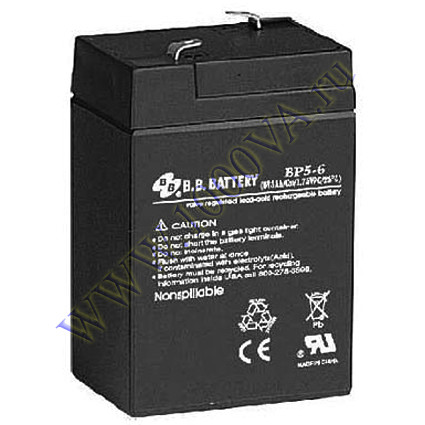 BB Battery BP5-6