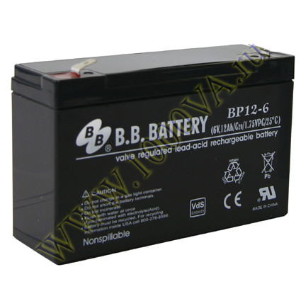 BB Battery BP12-6