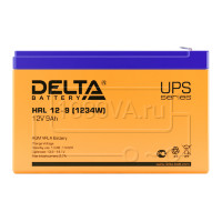 Аккумулятор Delta HRL 12-9 (1234W) Опт/Розница. Доставка в регионы и по ...