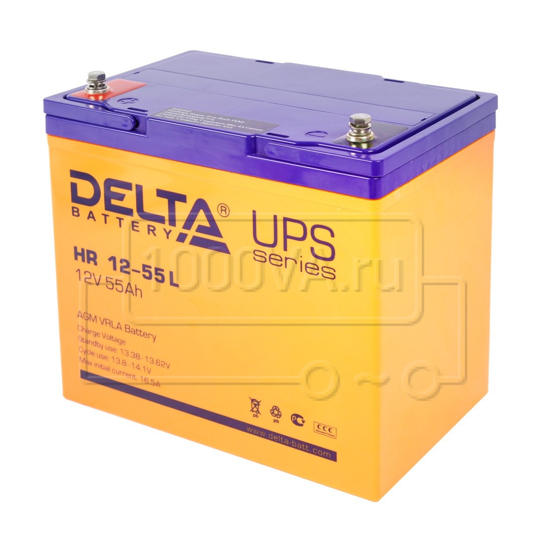 Купить Аккумулятор Delta 12 12