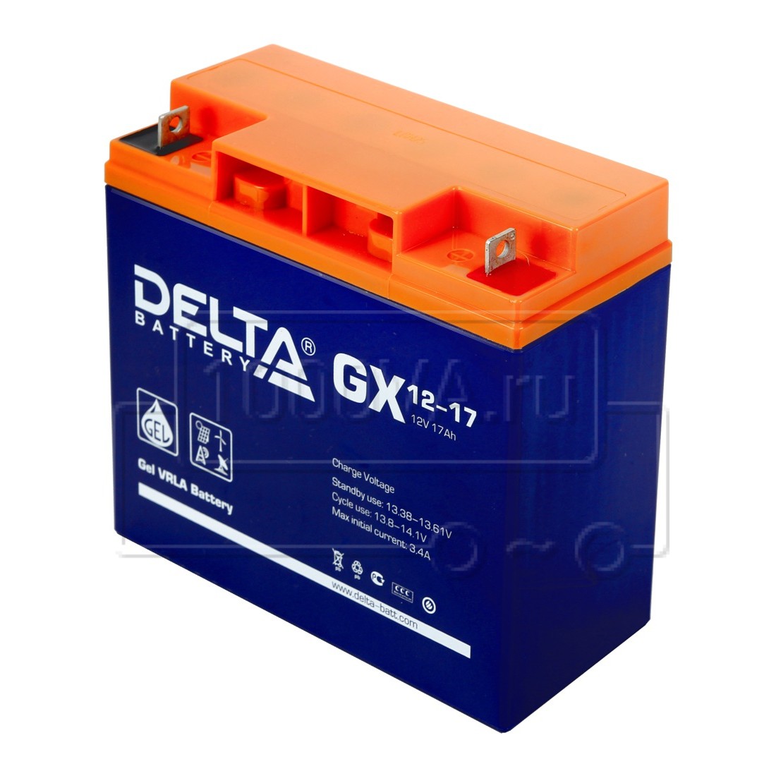 Аккумулятор DELTA GX 12-17 Опт/Розница. Доставка в регионы и по Москве .