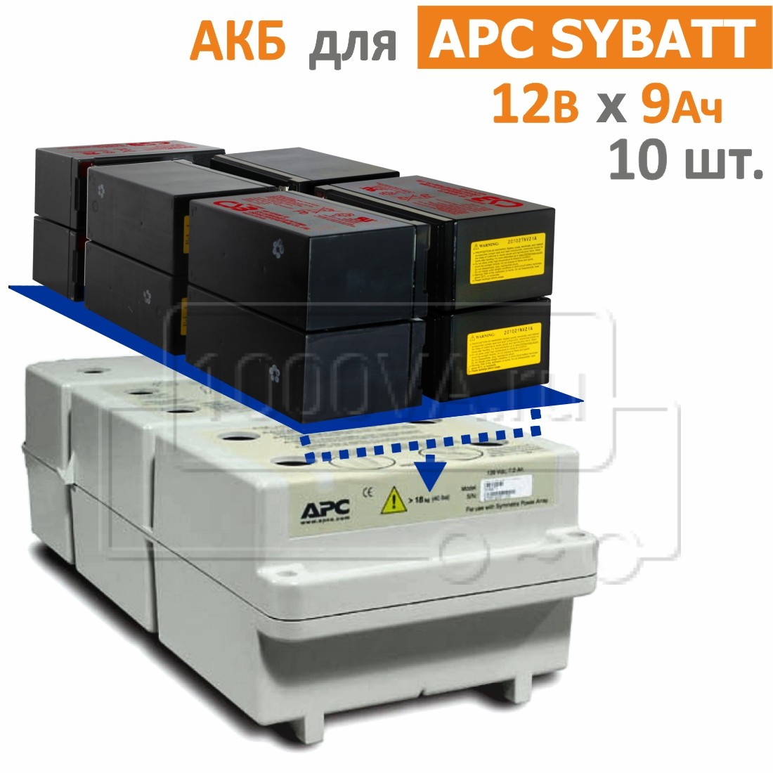 CSB, BB Battery Комплект аккумуляторов для SYBATT