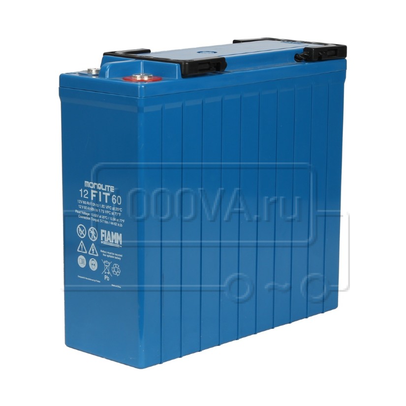 Купить аккумулятор Аккумуляторная батарея FIAMM 12 FIT 60 по выгодной ...