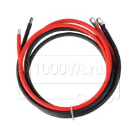 МНОГОТОКА Комплект проводов для ИБП Stark Country 1000INV LT, Hiden Control HS20-1012P (1 АКБ) арт. L1500KP0L0S16-M8