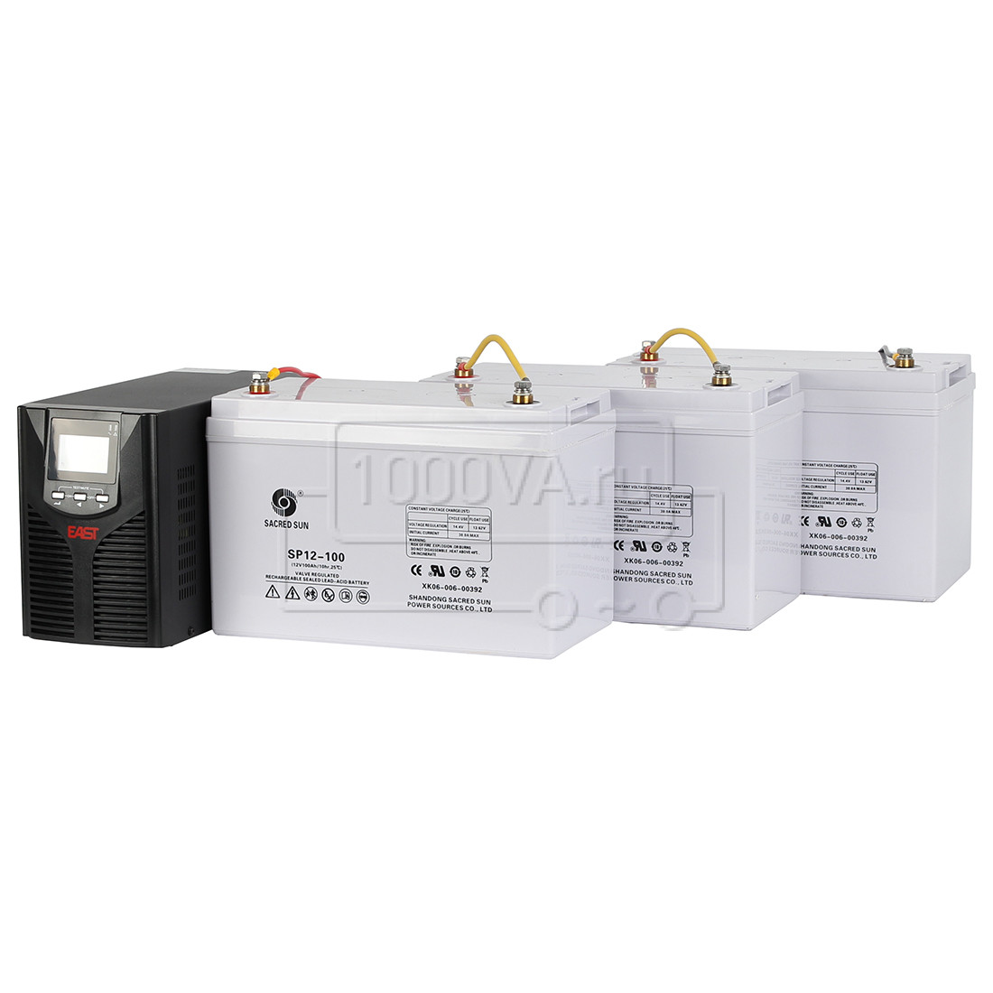 East EA900Pro-H 1kVA + 3 АКБ Sacred Sun SP 12-100