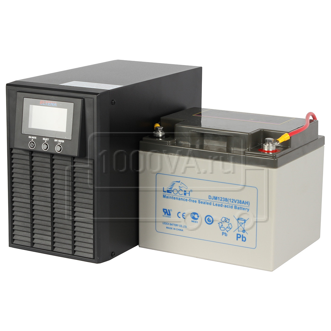 ELTENA Monolith E1000LT-12V + 1 АКБ LEOCH DJM 1238