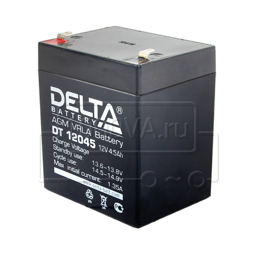 Аккумулятор delta dt 12045