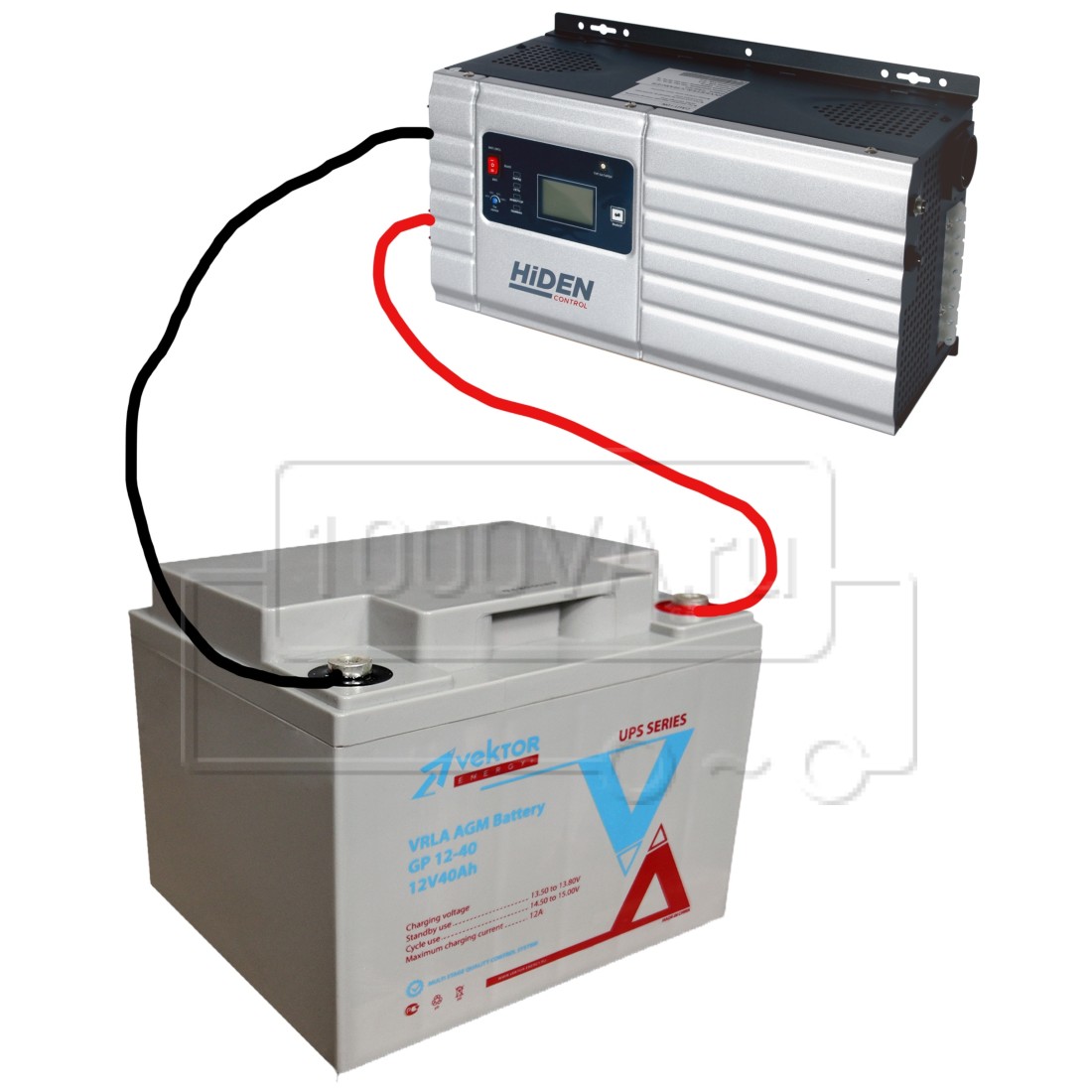 Hiden Control HPS30-1012 + АКБ 40 Ач
