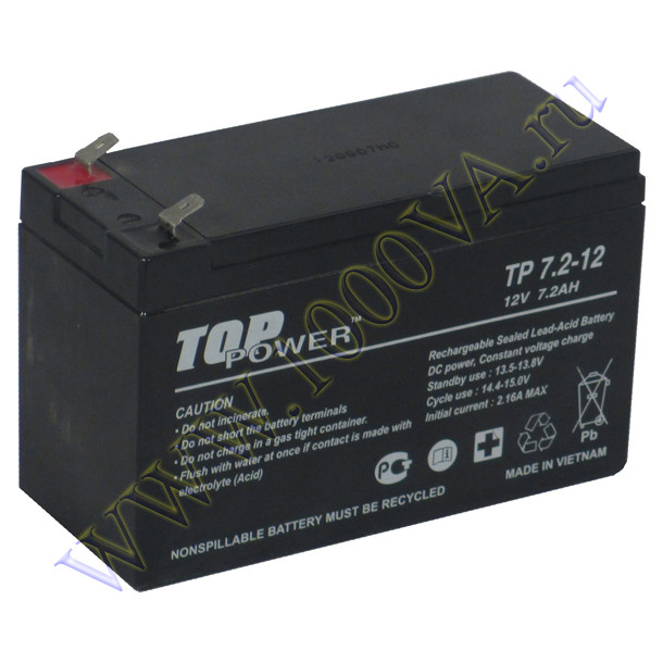 TOP POWER TP 7,2-12