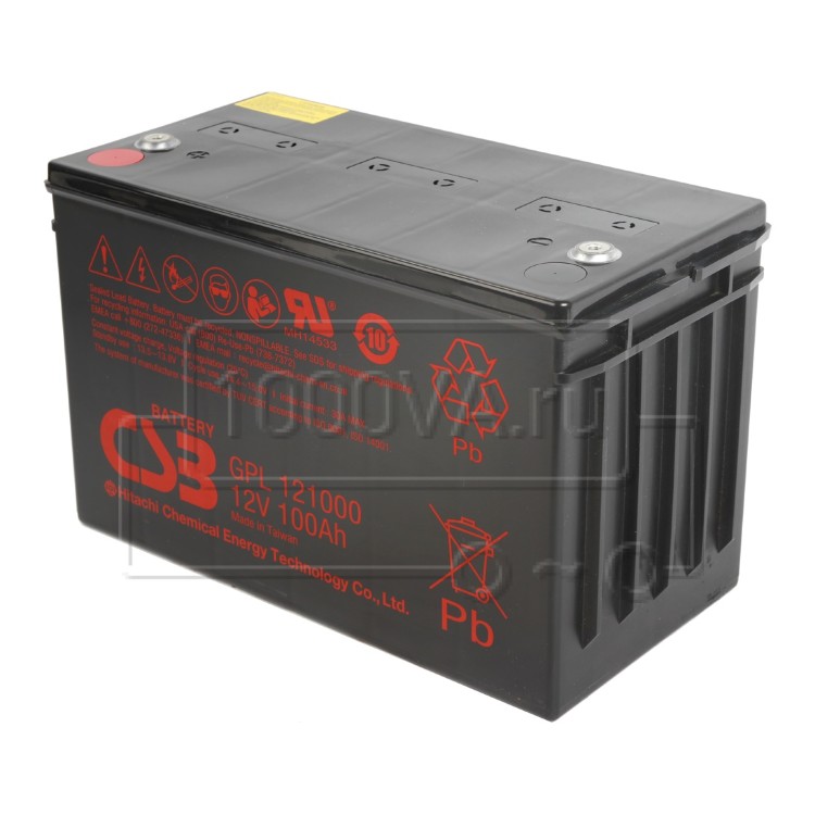 Аккумулятор wbr gpl 121000