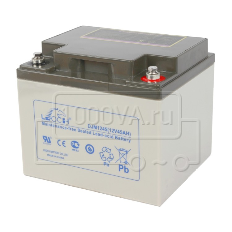 Аккумулятор leoch djm1245