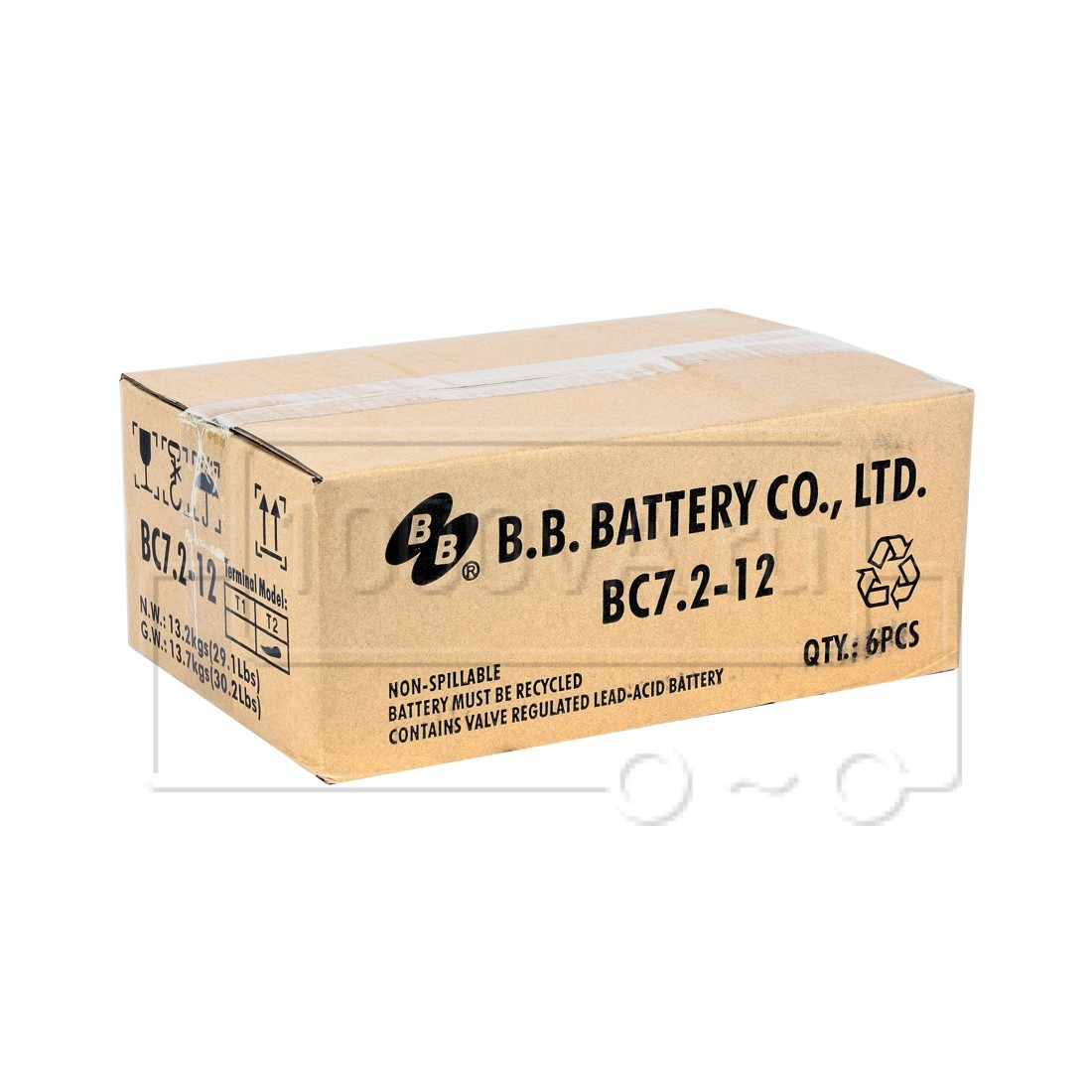 Купить аккумулятор BB Battery BC 7.2-12 по выгодной цене - www