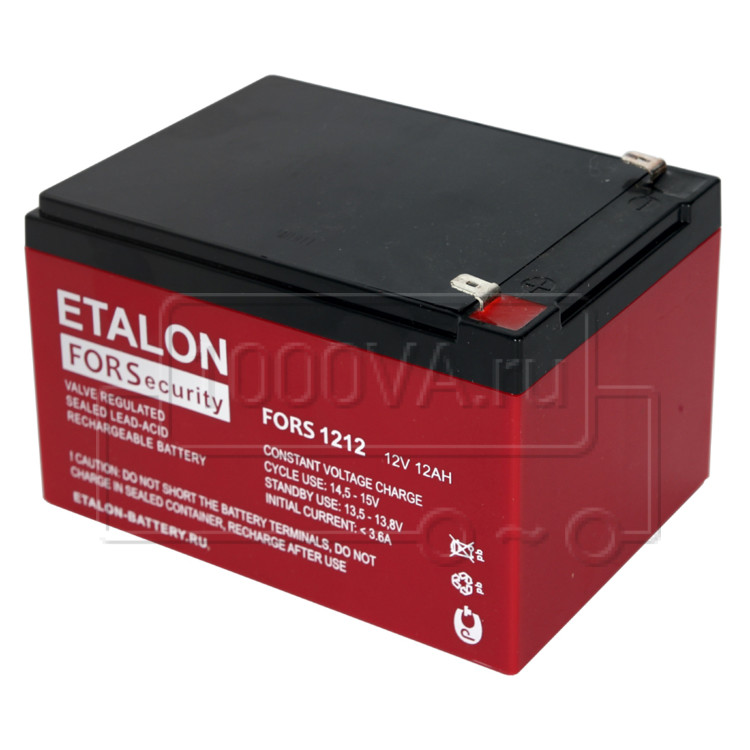 Аккумулятор etalon fs 1212