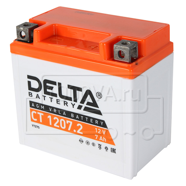 Аккумулятор DELTA CT 1207,2 - купить по выгодной цене на www.1000va.ru