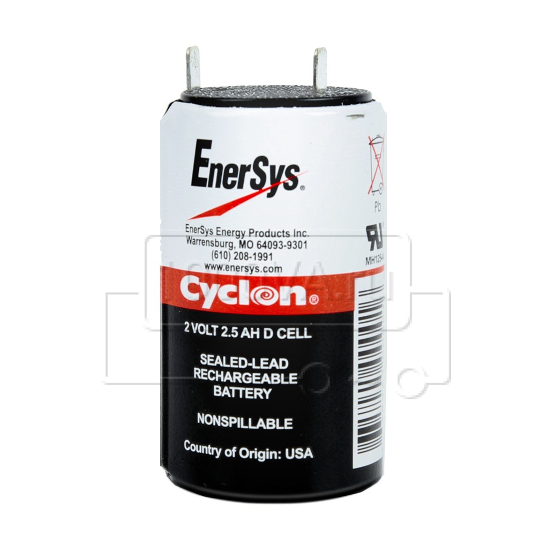 Enersys Cyclon D cell 2V 2,5Ah
