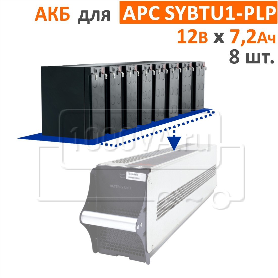 CSB, BB Battery Комплект аккумуляторов для SYBTU1-PLP